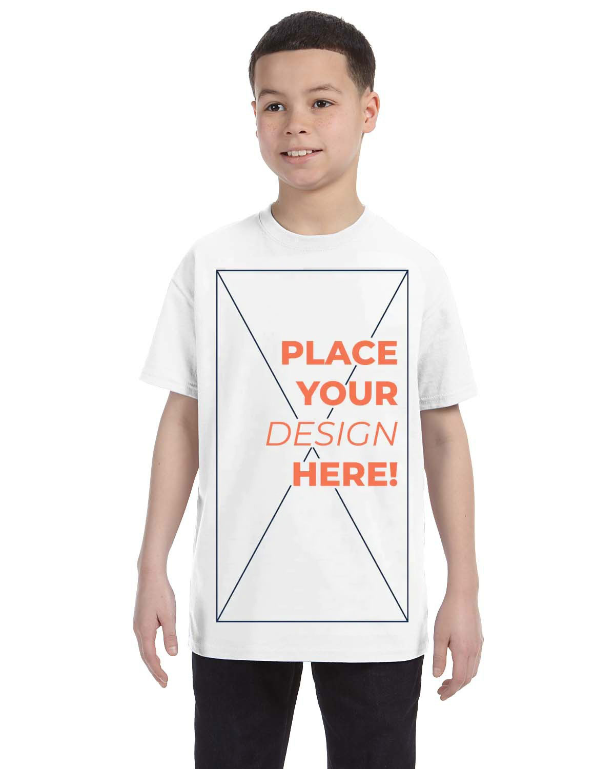 Custom Short Sleeve T-Shirts Youth