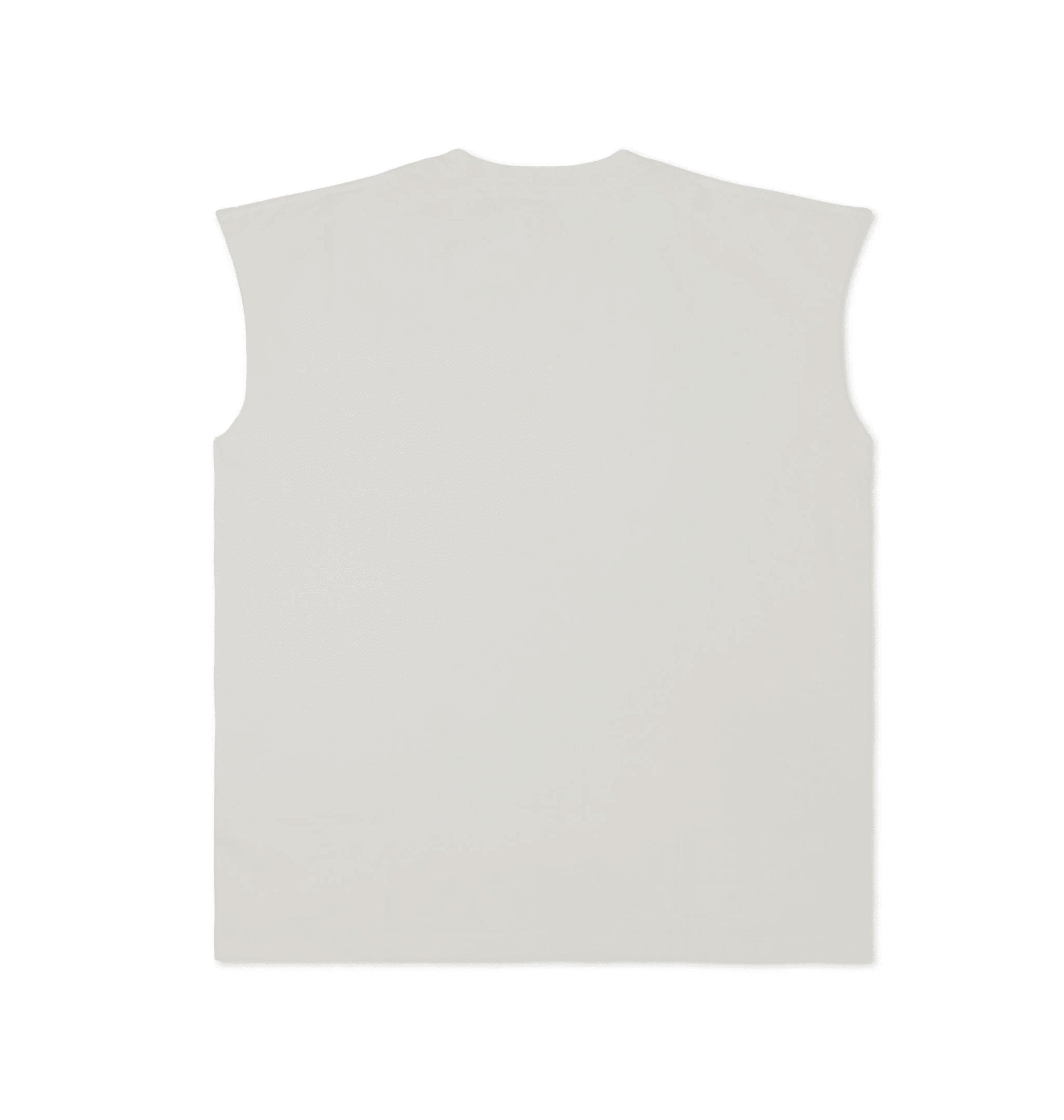 Cotton Collective Muscle Tee 7.5oz | Blanc White Factory 1 Direct