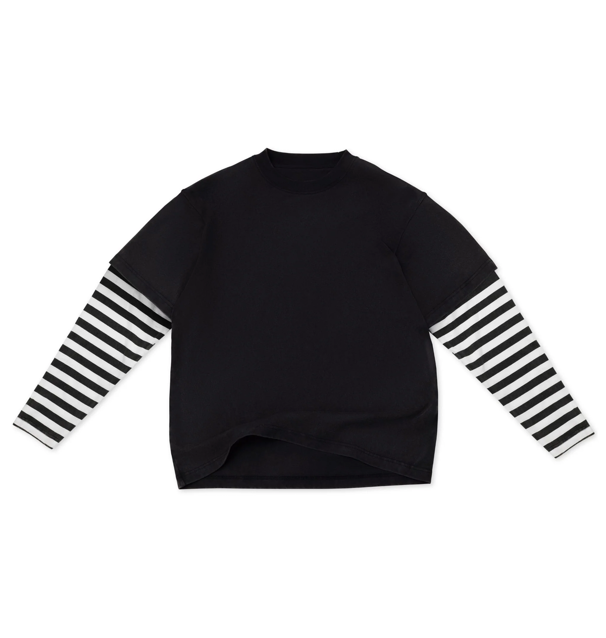 Cotton Collective Oversized Box 2Fer L/S Tee 7.5oz Factory 1 Direct