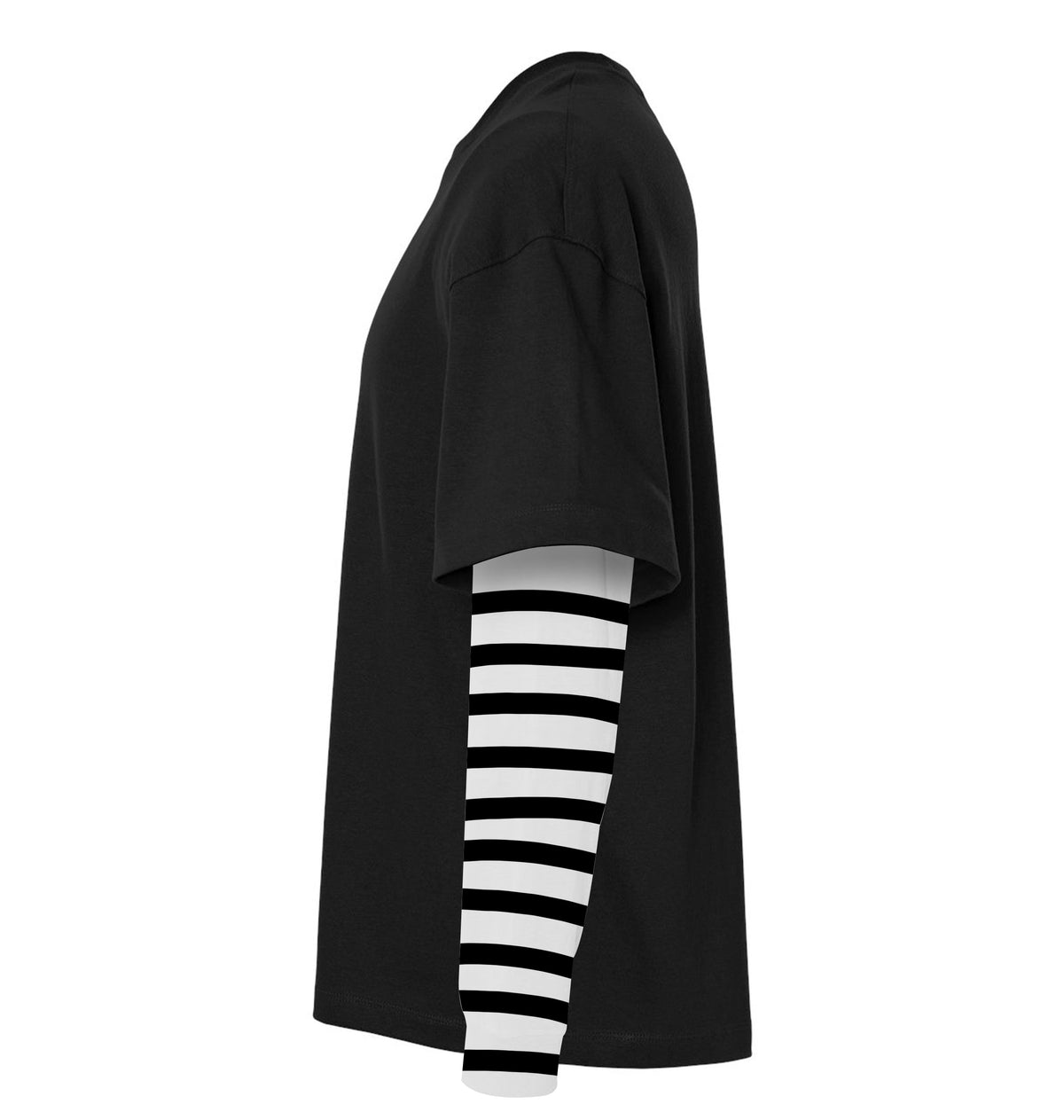 Cotton Collective Oversized Box 2Fer L/S Tee 7.5oz Factory 1 Direct
