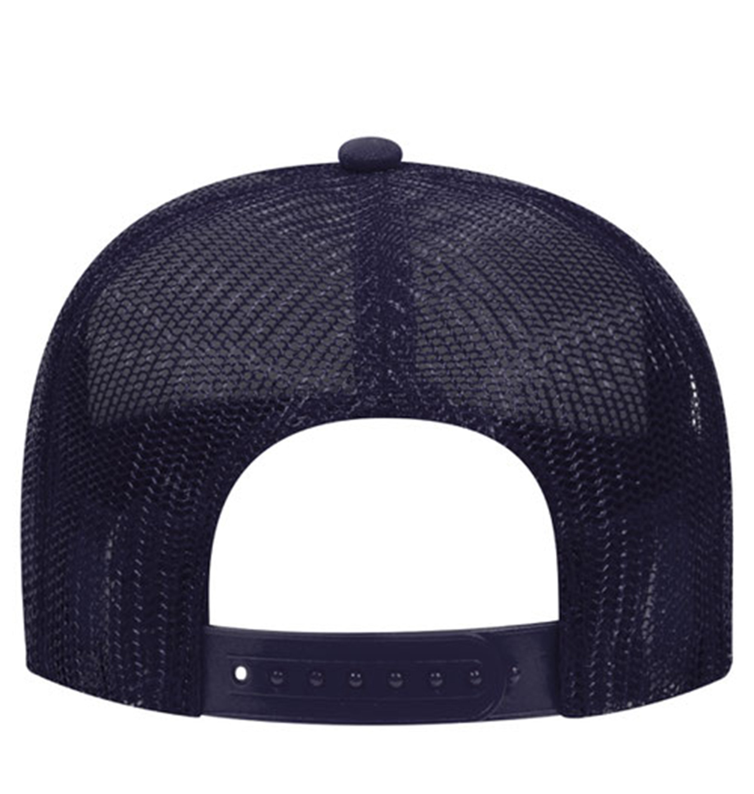 Otto Cap 5 Panel Mid Profile Mesh Back Trucker Hat Factory 1 Direct