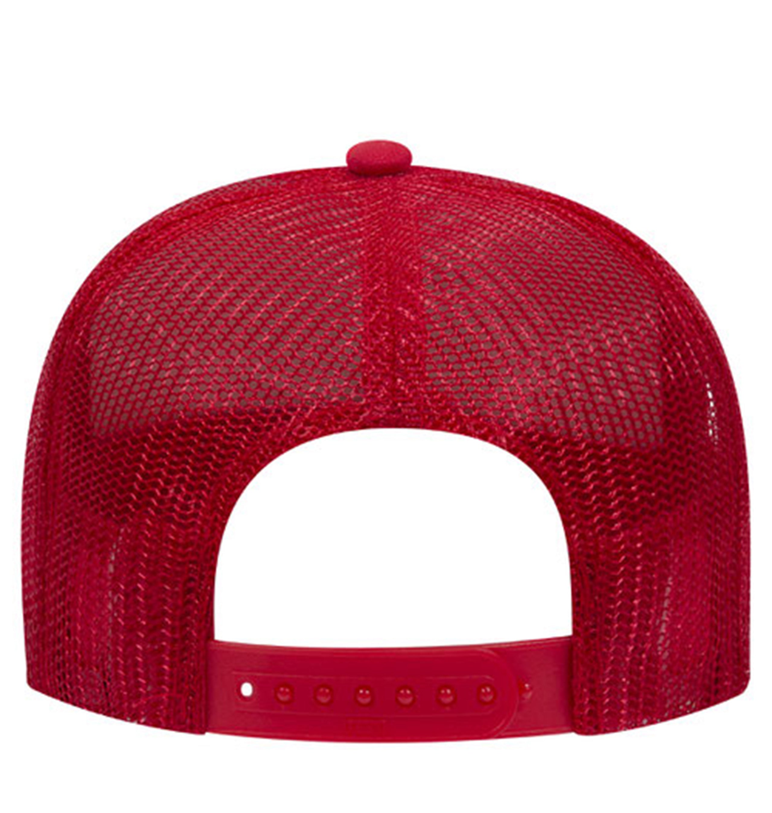 Otto Cap 5 Panel Mid Profile Mesh Back Trucker Hat Factory 1 Direct