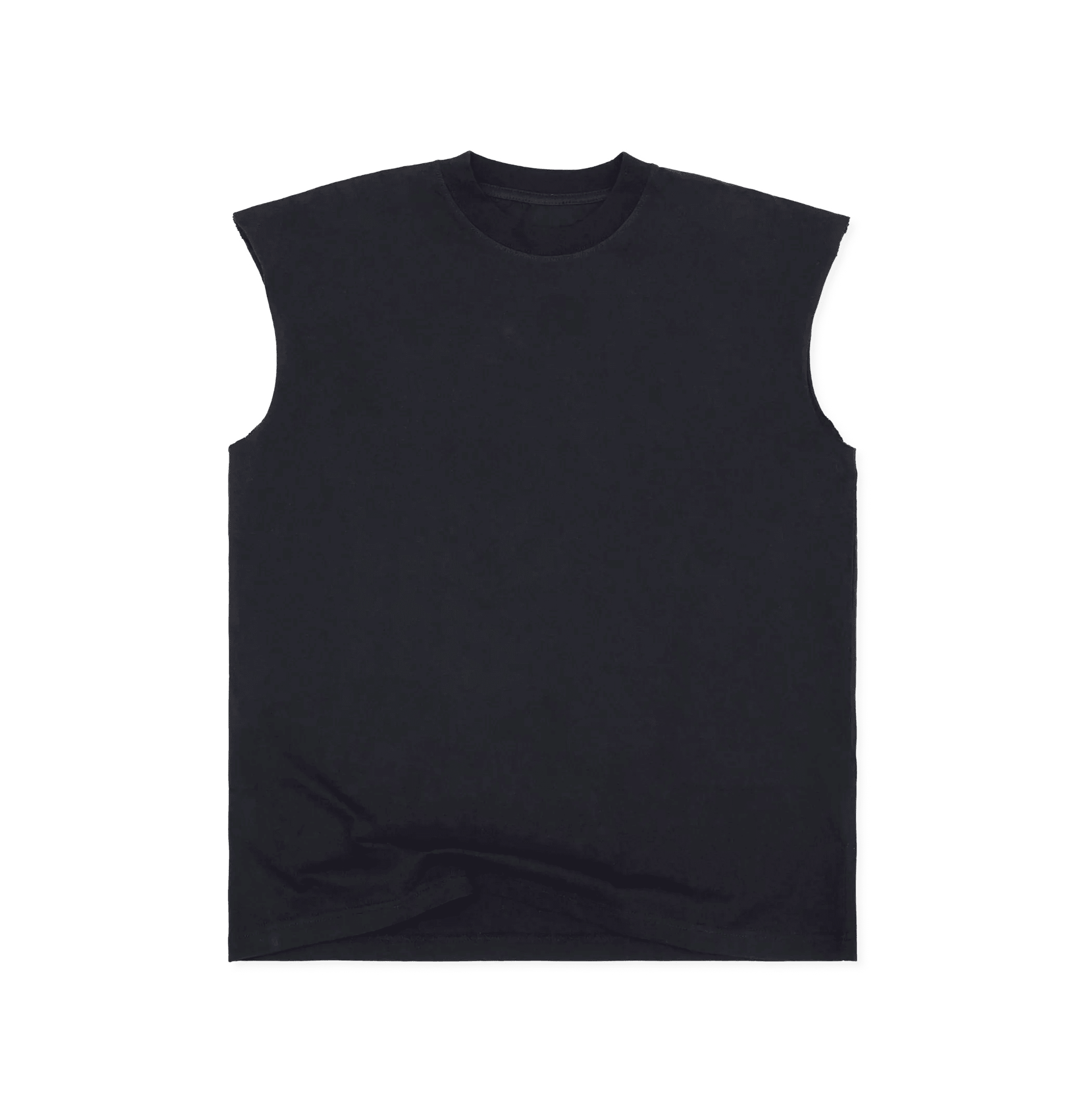 Cotton Collective Muscle Tee 7.5oz | Limo Black Factory 1 Direct