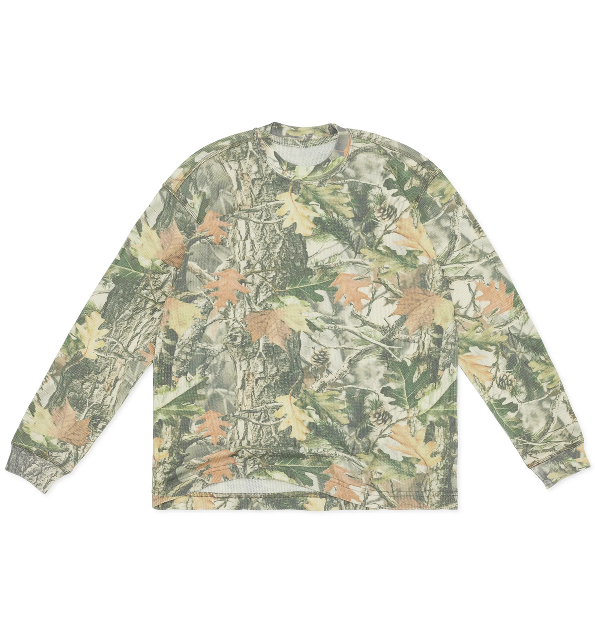 Cotton Collective Waffle L/S Tee 7oz Factory 1 Direct