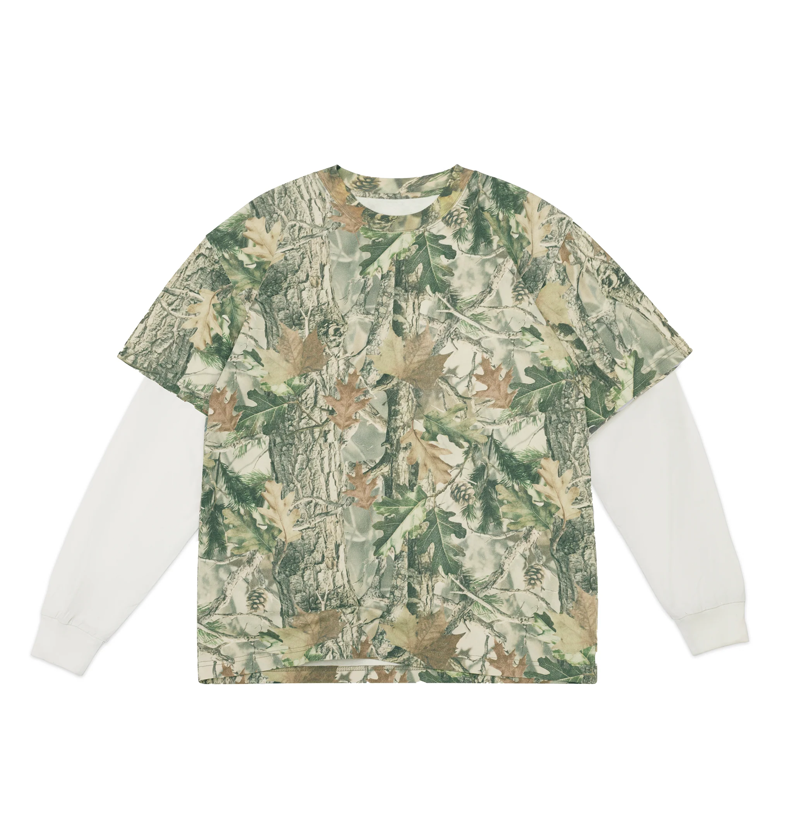 Cotton Collective Oversized Box 2Fer L/S Tee 7.5oz Factory 1 Direct
