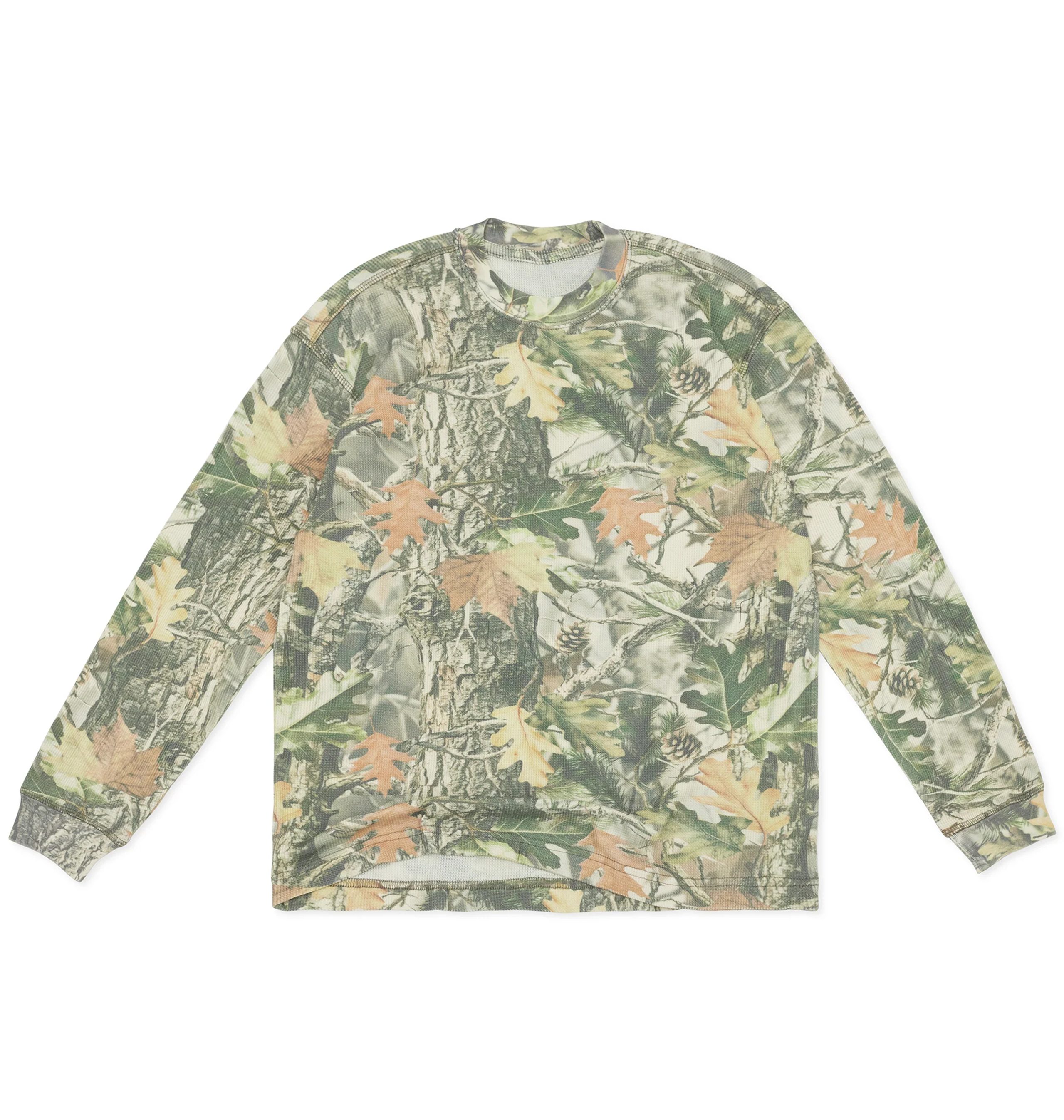 Cotton Collective Waffle L/S Tee 7oz Factory 1 Direct