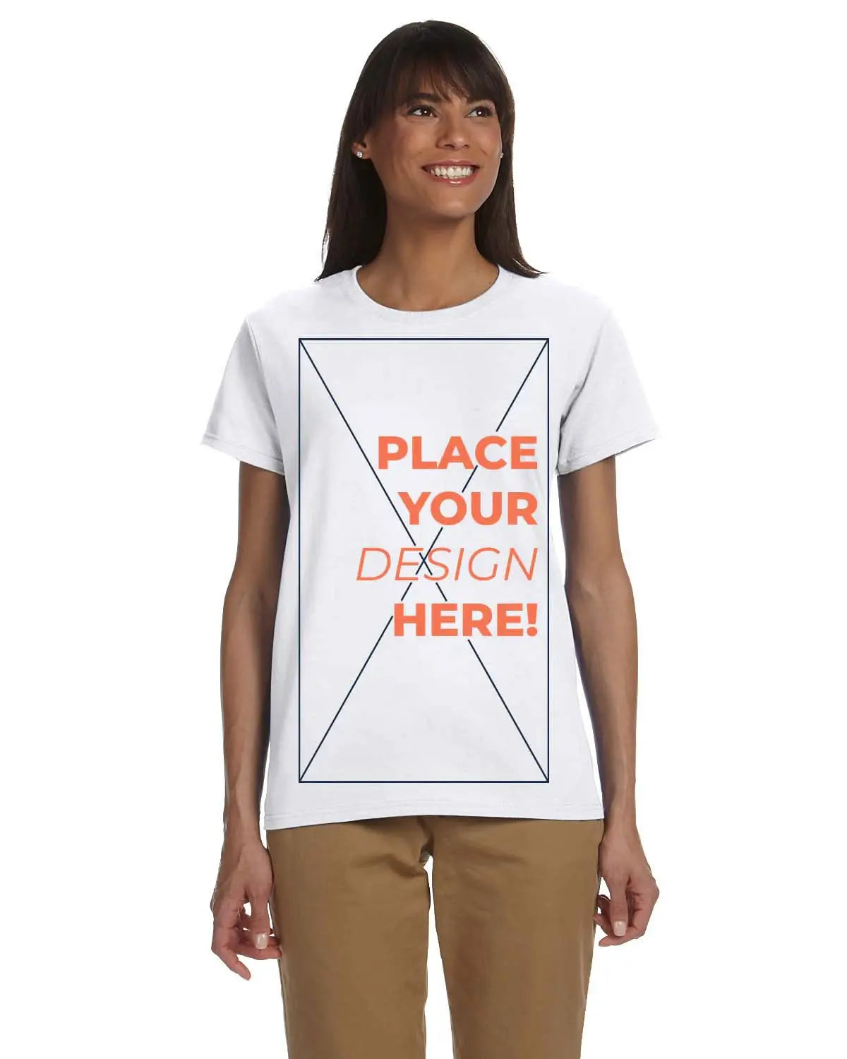 Custom Short Sleeve T-Shirts Woman Factory 1 Direct