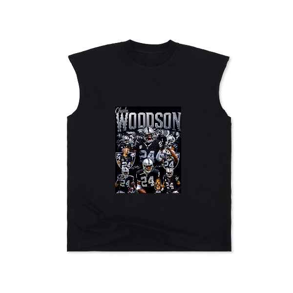 Cotton Collective Muscle Tee 7.5oz | Limo Black imprintNext