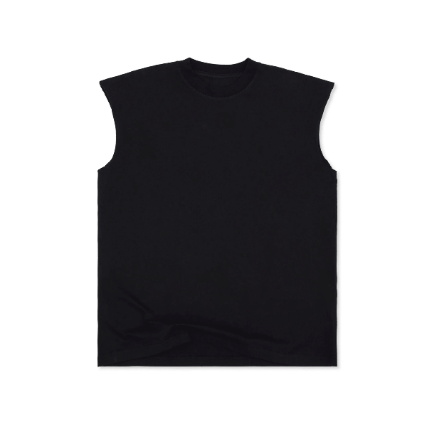 Cotton Collective Muscle Tee 7.5oz | Limo Black imprintNext
