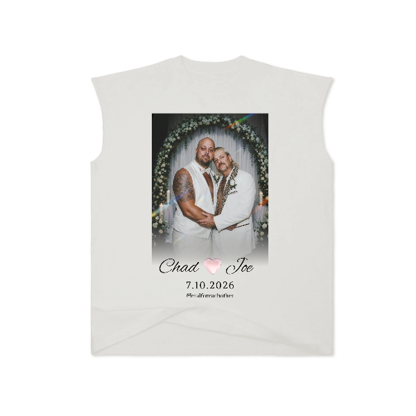 Cotton Collective Muscle Tee 7.5oz | Blanc White imprintNext