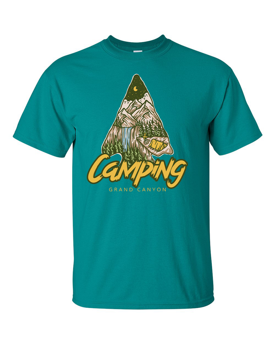 T-Shirt print for Camping
