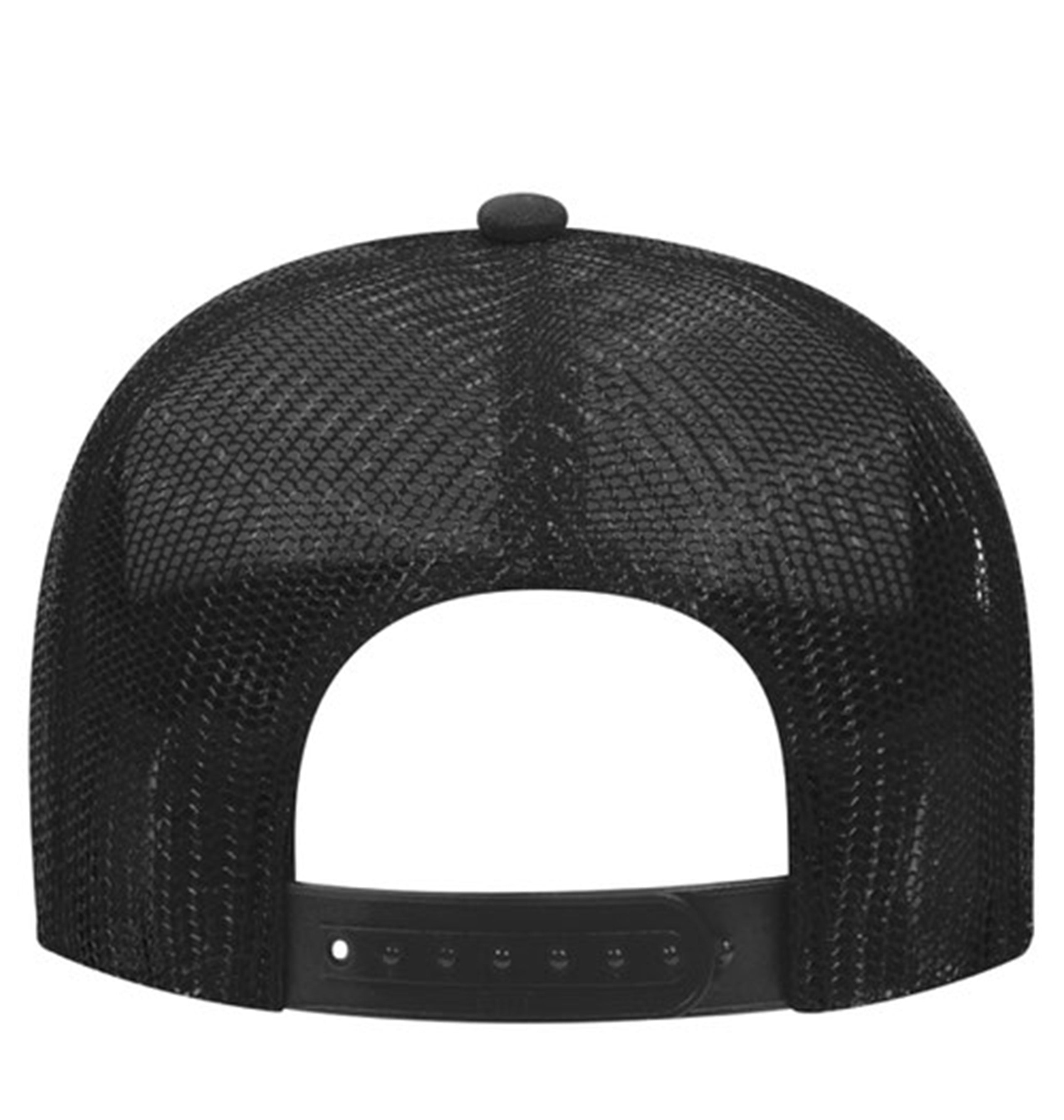 Otto Cap 5 Panel Mid Profile Mesh Back Trucker Hat Factory 1 Direct