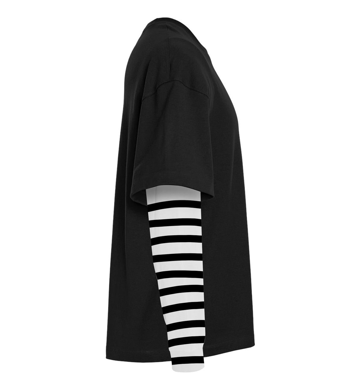 Cotton Collective Oversized Box 2Fer L/S Tee 7.5oz Factory 1 Direct
