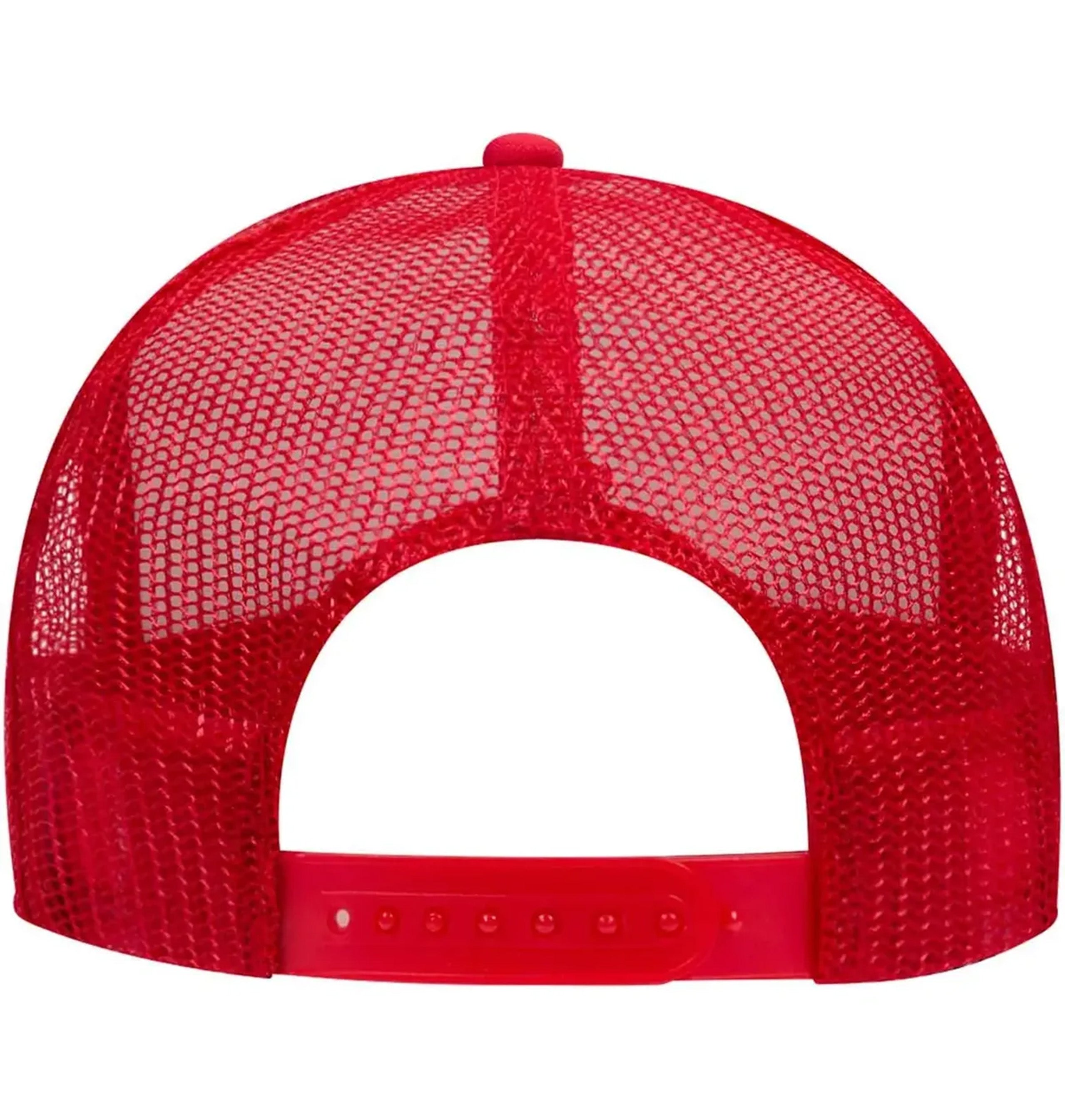 Otto Cap 5 Panel Mid Profile Mesh Back Trucker Hat Factory 1 Direct