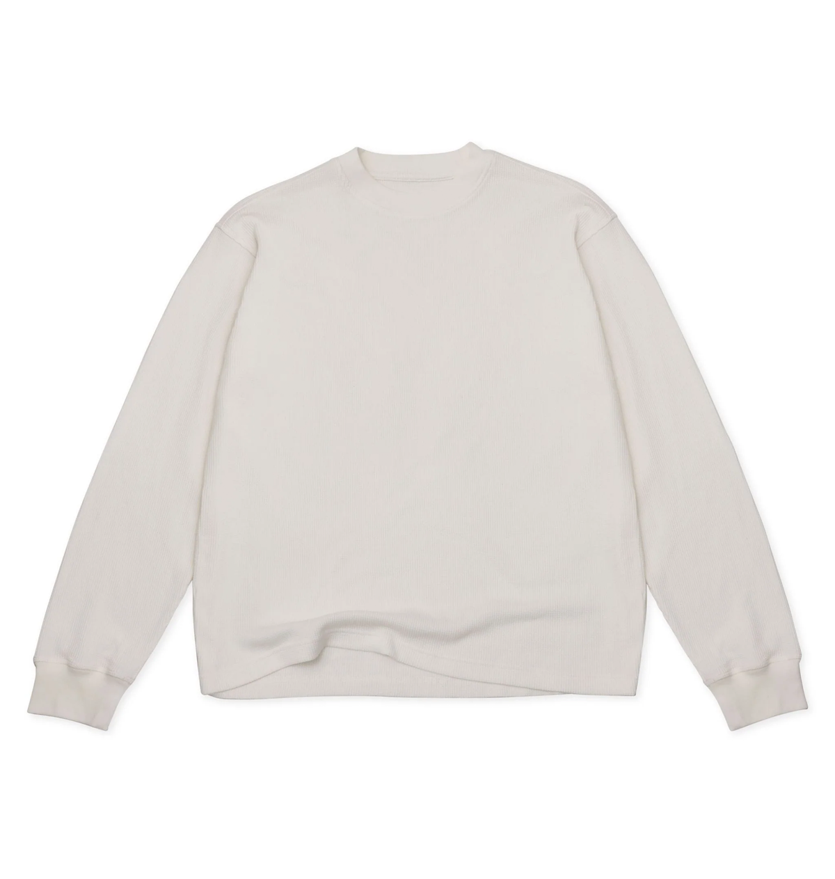 Cotton Collective Waffle L/S Tee 7oz Factory 1 Direct