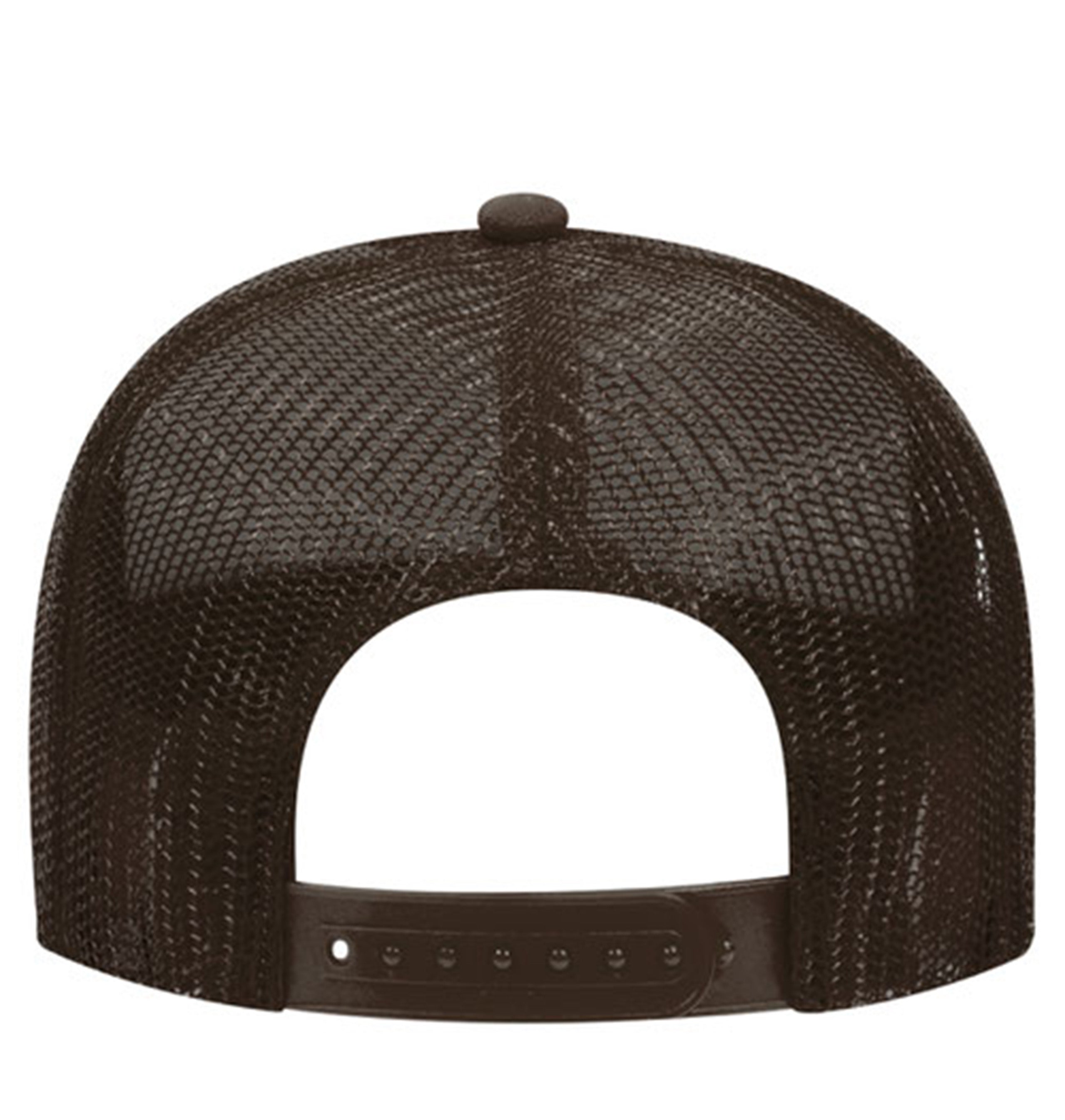 Otto Cap 5 Panel Mid Profile Mesh Back Trucker Hat Factory 1 Direct