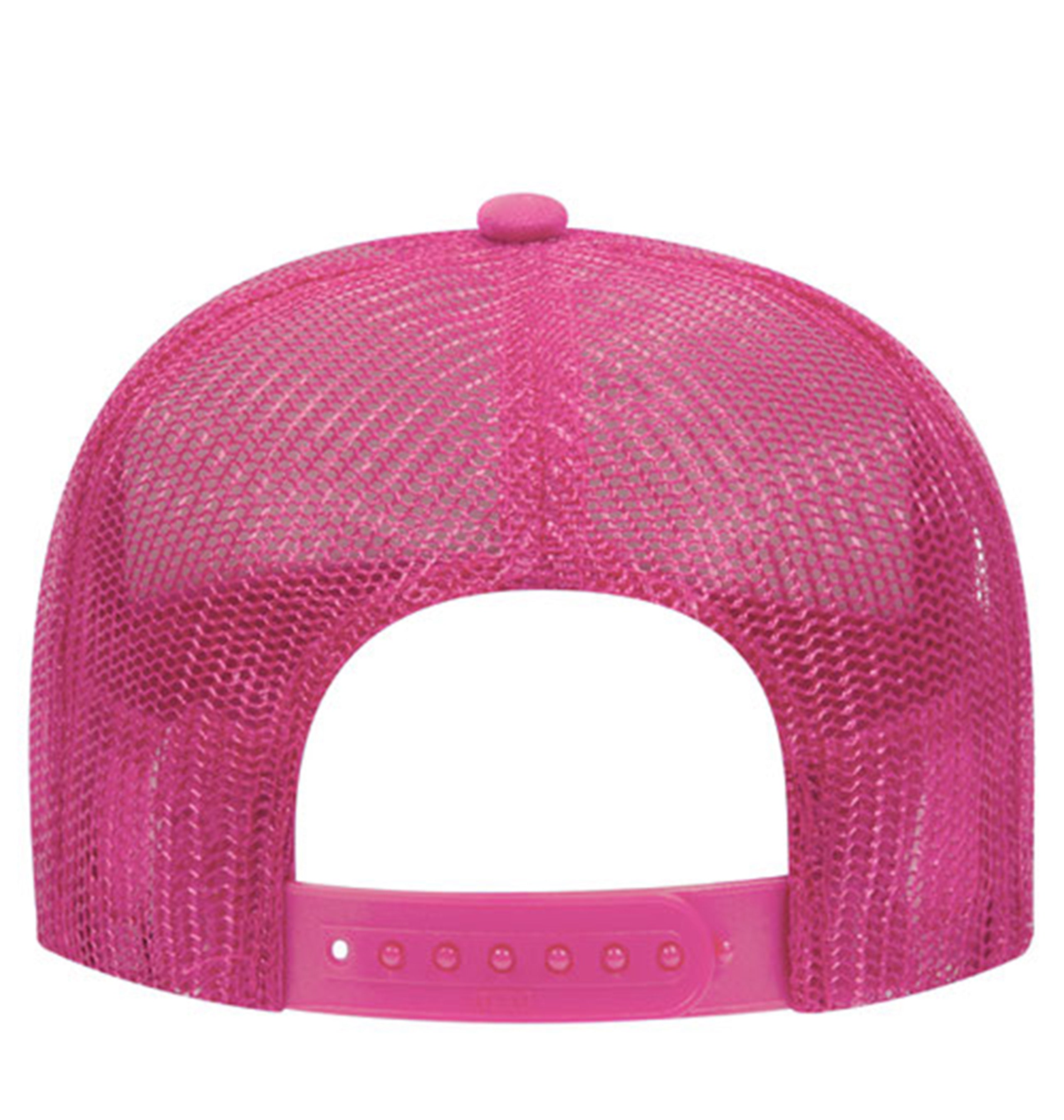 Otto Cap 5 Panel Mid Profile Mesh Back Trucker Hat Factory 1 Direct