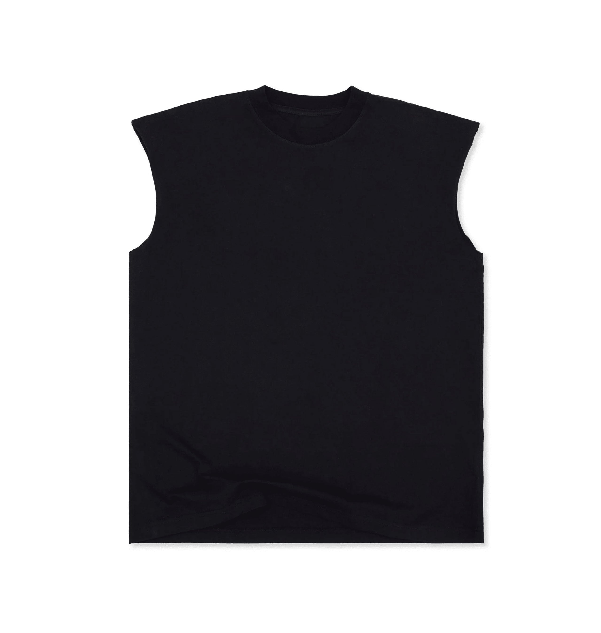 Cotton Collective Muscle Tee 7.5oz | Limo Black Factory 1 Direct