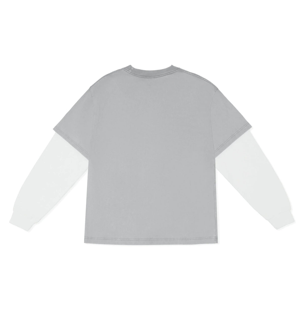 Cotton Collective Oversized Box 2Fer L/S Tee 7.5oz Factory 1 Direct