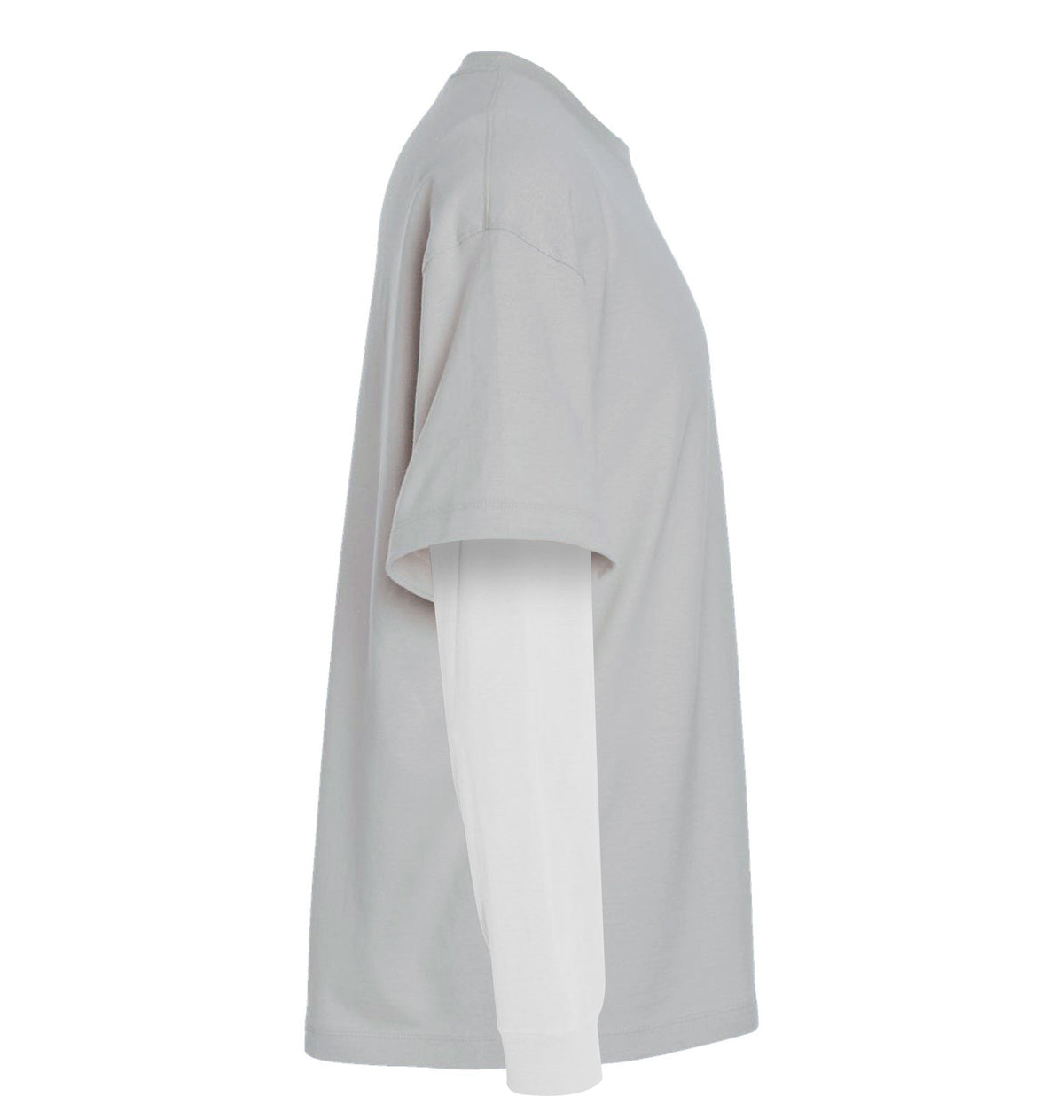 Cotton Collective Oversized Box 2Fer L/S Tee 7.5oz Factory 1 Direct